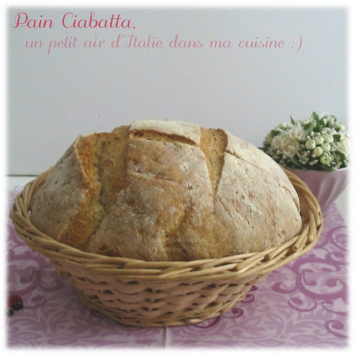 Recette de Pain Ciabatta, recette italienne, levain, biga