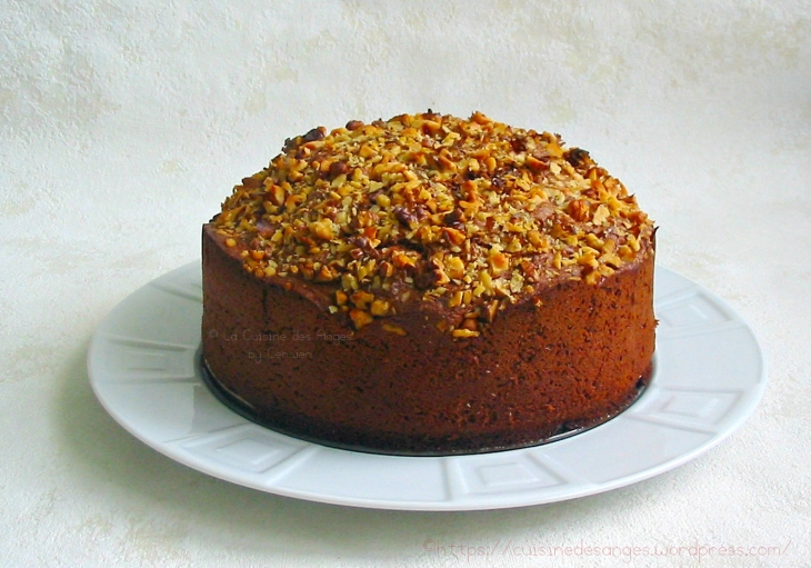 Le Cenwenoix recette de base, gâteau aux noix et chocolat servant de base à l inspiré d'une spécialité régionnale de Bourguoin Jallieu
